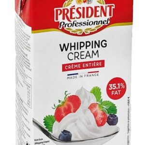 President Whipping Cream 1L