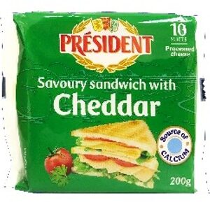 President Cheddar Cheese 10s